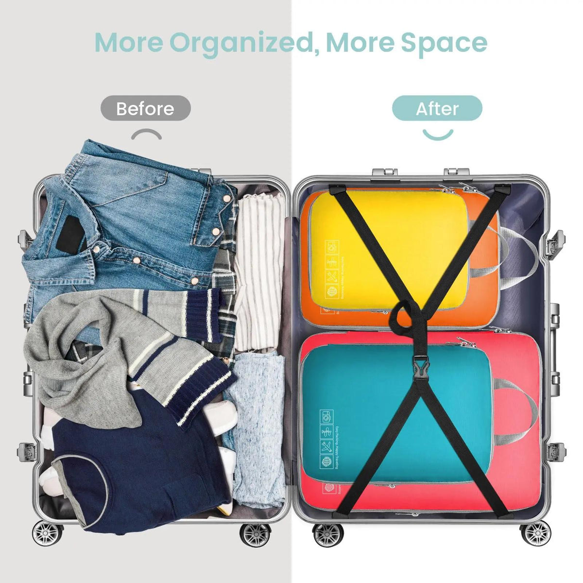 How to Pack a Suitcase Efficiently: Space-Saving Tips and Travel Accessories