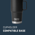 YETI Rambler 20 oz Travel Mug, Stainless Steel, Vacuum Insulated - Image 2