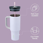 Owala Stainless Steel Triple Layer Insulated Travel Tumbler - Image 2