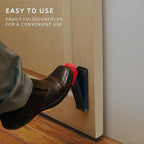 2 Pack Door Stop, No Drill Door Stoppers - Image 9