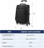 Travelpro Maxlite 5 Softside Expandable Carry on Luggage - Image 6