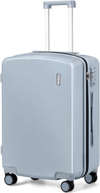 Hanke 24 Inch Luggage with Spinner Wheels Lightweight PC Hard Shell Suitcases by Hanke