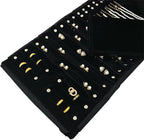 Velvet Travel Jewelry Case Roll Bag Organizer - Image 8