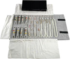 Velvet Travel Jewelry Case Roll Bag Organizer - Image 2