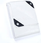 GUARD SHIELD Tarp White 9x15 Feet Multi Purpose Waterproof Poly Tarp Cover 5mil - Image 2
