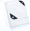 GUARD SHIELD Tarp White 9x12 Feet Multi Purpose Waterproof Poly Tarp Cover 5mil by GUARDSHIELD
