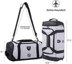 Gym Duffle Bag Backpack Waterproof Sports Duffel Bags Travel Weekender Bag - Image 6