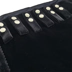 Velvet Travel Jewelry Case Roll Bag Organizer - Image 6