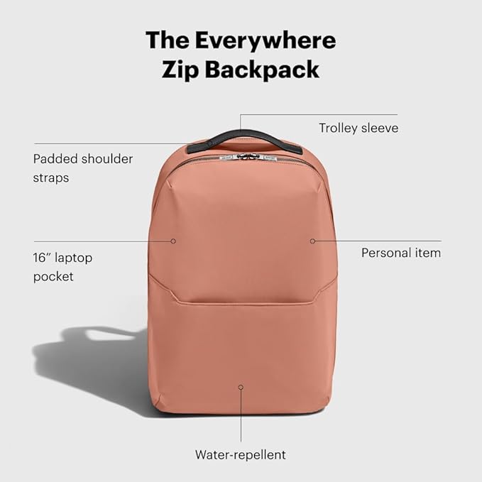 Away Everywhere Zip Backpack, Travel Backpack - Image 5