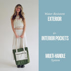 Thread Wallets Utility Tote – Large Travel Tote - Image 5
