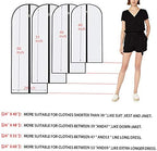 Garment Bags for Hanging Clothes Travel Suit Bags for Closet Storage Closet - Image 2