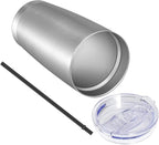 VEGOND 20oz Tumbler with Lid and Straw Stainless Steel Tumbler Cup Bulk Vacuum - Image 7