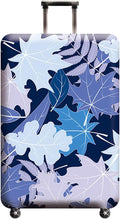 Travel Luggage Cover, Suitcase Protector Bag Fits 22-24 Inch Luggage Bluemaple by GOXUNYUAN