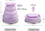 Collapsible Cup Silicone Foldable Cup-Expandable Folding Drinking Reusable - Image 2