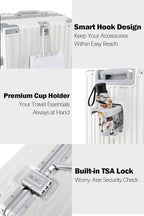 HotWay 26 Inch Aluminum Frame Luggage - Image 4