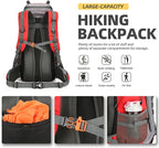 King'sGuard 60L Hiking Backpack Lightweight Camping Backpack - Image 4