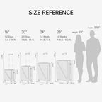 MILADA 2 Piece Luggage Sets - Image 3