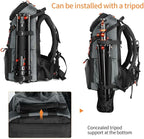 K&F Concept Camera Bag EVA Waterproof 2 in 1Camera Backpack Shoulder Bag 32L - Image 7
