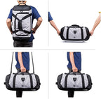 Gym Duffle Bag Backpack Waterproof Sports Duffel Bags Travel Weekender Bag - Image 7