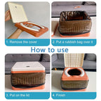 SunnySmile Toddler Travel Potty, Kids Portable Potty, Used - Image 4