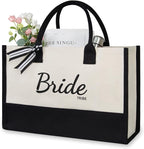 TOPDesign Canvas Tote Bag, Bridal Shower Gifts by TOPDesign