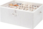 StorageWorks Shoe Organizer for Closet, Fits up to 24 Pairs, Shoe Cubby Storage - Image 8