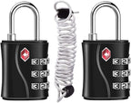 ZHEGE TSA Locks for Luggage, 3 Digit Luggage Lock by ZHEGE