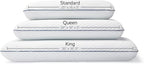 WEEKENDER Gel Queen Size-1-Pack-Medium Plush Feel-Neck and Shoulder Support-Side - Image 8
