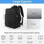 Travel Backpack for Men Women, Personal Item Travel Bag - Image 5