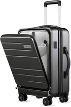 LUGGEX Carry On Luggage 22x14x9 Airline Approved, Polycarbonate Hard Suitcase by LuggeXLUGGAGE