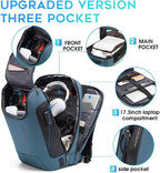 BANGE Anti-Theft Travel Backpack, Waterproof Fashion Work Backpacks, High Tech - Image 2