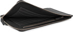 Leatherology RFID Black Onyx Slim Zip Travel Wallet - Image 3