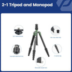 Fotopro Mini Tripod Desktop Aluminum Alloy 20 Inch - Image 2