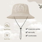 Durio Waterproof Bucket Hats for Woman UPF 50+ Sun Hat UV Protection Packable - Image 5