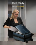 LUGGEX Carry On Luggage 22x14x9 Airline Approved, Expandable Polycarbonate - Image 2
