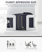 LOVEVOOK Laptop Backpack Purse for Women, Work Travel Computer Bags, College - Image 8