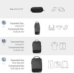 BAGSMART 6 Set Compression Packing Cubes - Image 2