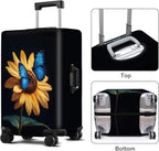 Luggage Cover Washable Suitcase Protector Anti-scratch Suitcase cover Fits - Image 2