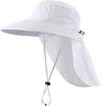 Home Prefer Outdoor UPF50+ Sun Hat Wide Brim Mesh Fishing Hat by HomePreferHatsCaps