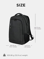 Lenovo B325 Laptop Backpack, Anti-Theft Travel Backpack, External USB Port - Image 8