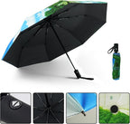 SY COMPACT Travel Umbrella Windproof Automatic Umbrellas Small Compact UV Sun - Image 5