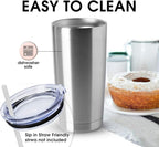 HASLE OUTFITTERS 20oz Tumblers Bulk Stainless Steel Cups - Image 3
