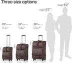 Hanke 28 Inch Softside Expandable Luggage - Image 3
