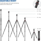NEEWER Upgraded 80.7" Carbon Fiber Camera Tripod Monopod - Image 3