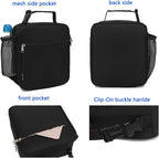 FlowFly Kids Lunch Box Insulated Letter Print Soft Bag Mini Cooler Back to - Image 4