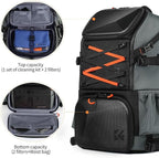 K&F Concept Camera Bag EVA Waterproof 2 in 1Camera Backpack Shoulder Bag 32L - Image 3