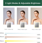 Makeup Bag with Led Mirror, Travel Makeup Organizer with 3 Color Setting - Image 5