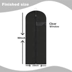 Dress Bags for Gowns Long, Suit Bag Cover for Storage and Travel - Image 2