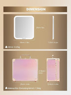 OMIRO Makeup Case, Makeup Bag - Image 2