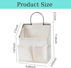 2 Pack Wall Hanging Storage Basket, Wall Hanging Organizer Bags - Image 2